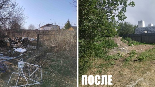 В экологичном районе Тюмени нашли свалку 