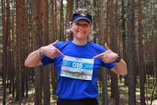 Тюменка Наталья Семина участвует в online-забеге "Таежные дебри"