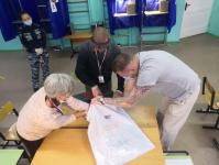 УИК 2112: голосующие с пониманием относятся к мерам предосторожности на участках