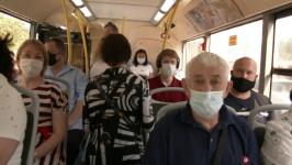 Рейды по проверке соблюдения масочного режима продолжаются в Тюмени Рейды по проверке соблюдения масочного режима продолжаются в Тюмени