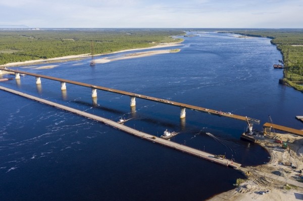 Ямальцы определились с названием для строящегося моста через Пур 