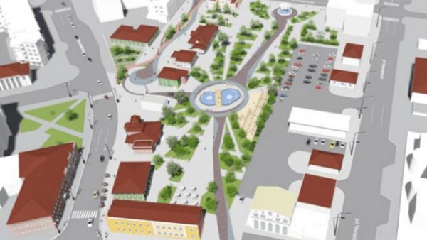 Новую пешеходную зону соединят с набережной Тюмени подземным переходом 