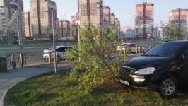 Бригада скорой в Тюмени помогла задержать пьяную автомобилистку