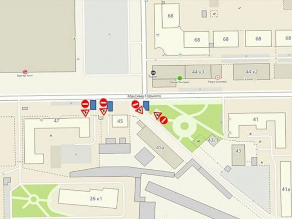 В Тюмени временно закроют движение по улице Максима Горького В Тюмени временно закроют движение по улице Максима Горького