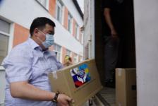 Тюменцы отправили в Казахстан гуманитарную помощь для борьбы с COVID-19