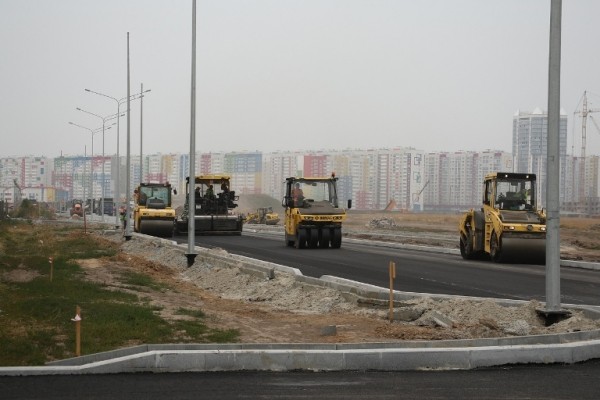 Более 80 километров дорог строят и ремонтируют в Тюмени