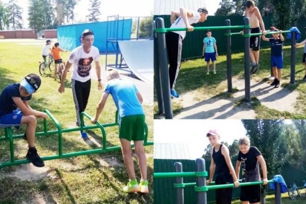 Для школьников Нижнетавдинского района провели мастер-класс по воркауту