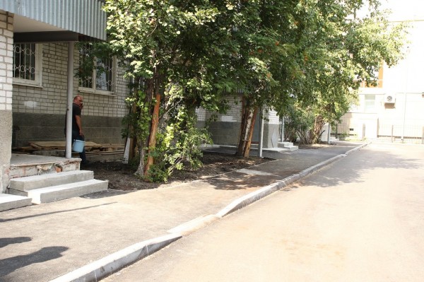 
Преображение дворов Центрального округа продолжается
