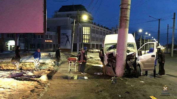 Крупные ДТП с участием микроавтобусов в России в 2018 - 2020 годах