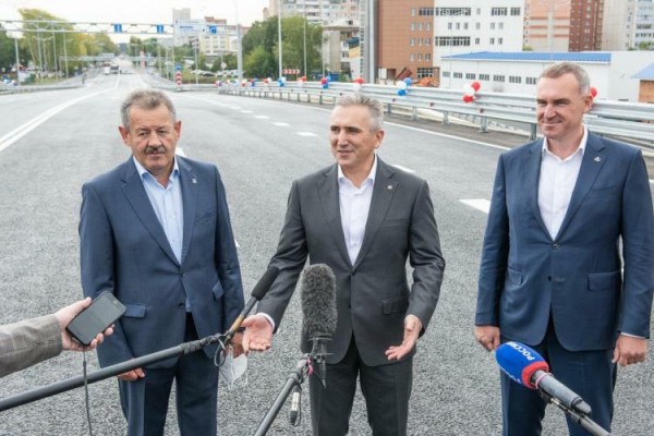 Александр Моор оценил значение новой развязки для Тюмени