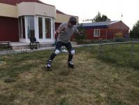 Тюменцы серебряного возраста все лето учились кататься на роликах