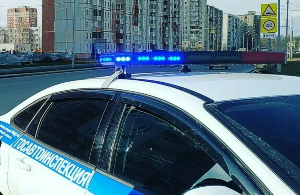 Организована проверка после аварии с патрульной машиной в центре Тюмени