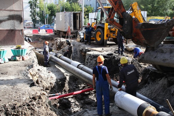 Ремонт теплосетей в Тюмени планируют завершить до середины сентября 