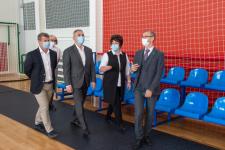 Губернатор посетил спортцентр в селе Мальково