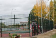 Школьники Тобольского района получили новую спортплощадку