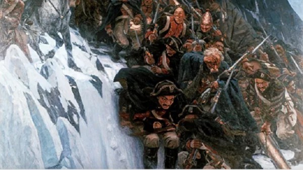 221 год назад войска Александра Суворова совершили переход через Альпы