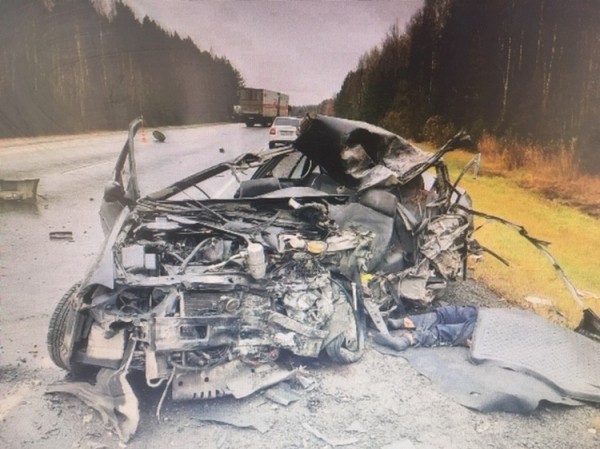 Водитель погиб на трассе Тюмень-Ханты-Мансийск