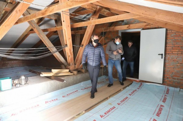 Роман Явныч: капремонт кровли делается на совесть