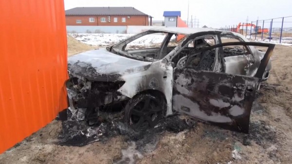 Разбой, угон и поджог автомобиля устроил тюменец 