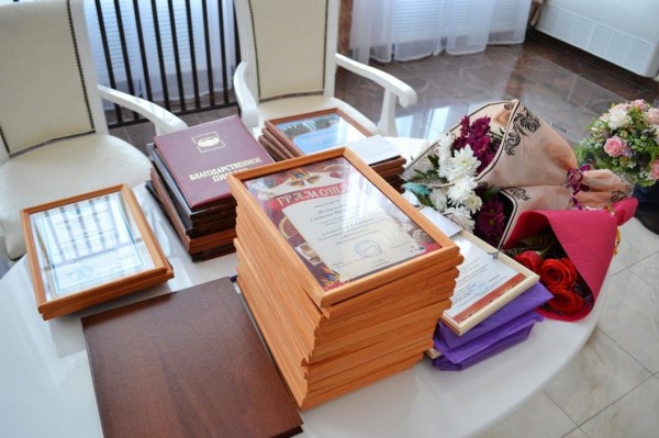 Организаторов лучших дворовых площадок отметили в Аромашевском районе 