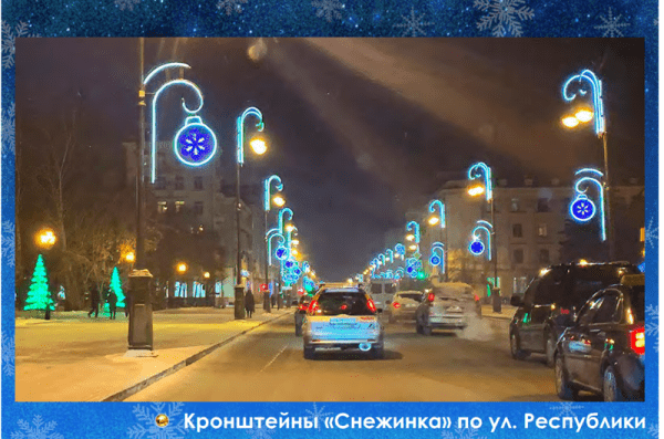 &laquo;Сладкая елка&raquo;, хрустальные деревья и необычные арт-объекты: новогодний наряд Тюмени в деталях 