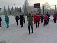 В Тобольске любители скандинавской ходьбы снимут новогодний ролик