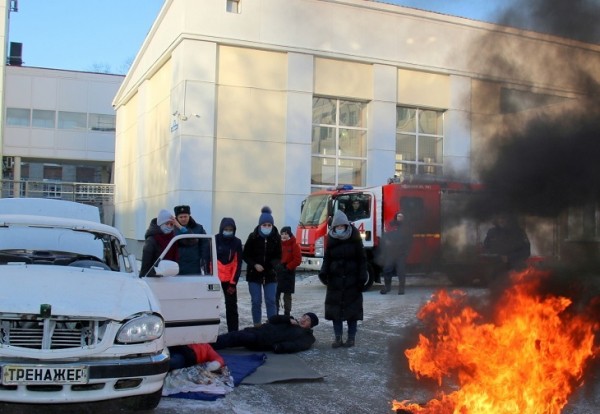 Тюменские волонтеры-медики участвовали в экстремальном конкурсе Тюменские волонтеры-медики участвовали в экстремальном конкурсе