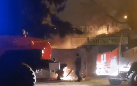 В Тюмени на Депутатской во время пожара погиб мужчина