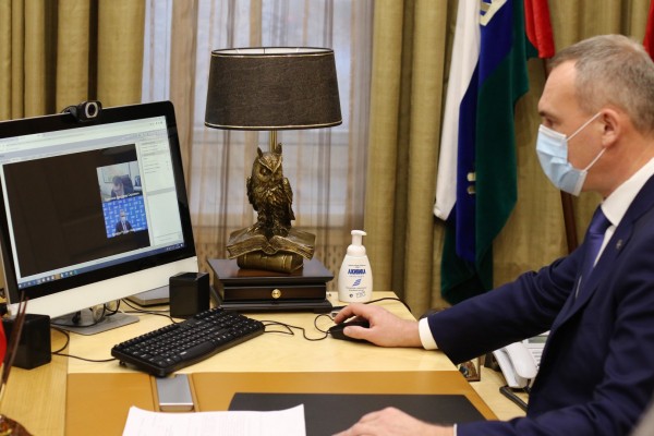 
Глава города Тюмени провел личный прием в режиме ВКС
