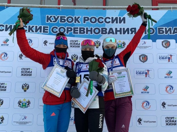 Татьяна Акимова завоевала серебро в суперспринте на Кубке России по биатлону Татьяна Акимова завоевала серебро в суперспринте на Кубке России по биатлону