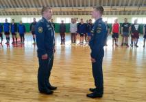 Заводоуковские спасатели сыграли в мини-футбол