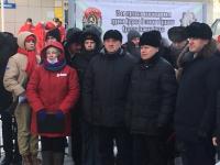 Депутаты гордумы приняли участие в открытии мемориальной доски тюменским железнодорожникам