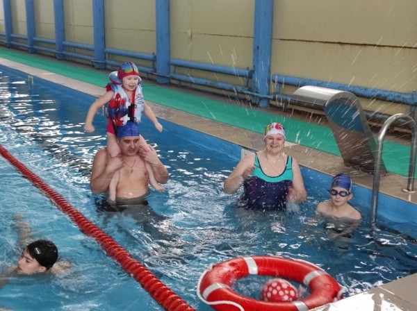 В Казанском районе прошли соревнования по плаванию 
