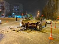 Две женщины и ребенок пострадали в аварии в Тюмени