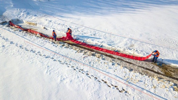 "Транснефть-Сибирь" провела учебно-тренировочное занятие на реке Аган 