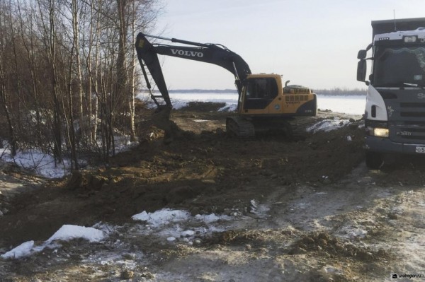 В Уватском районе продолжается подготовка к весеннему паводку