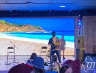 Ялтинский пляж на берегу Туры: в "Конторе пароходства" для тюменцев создали отпускное настроение