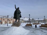 Владимир Якушев и Александр Моор оценили новый облик Базарной площади в Тобольске