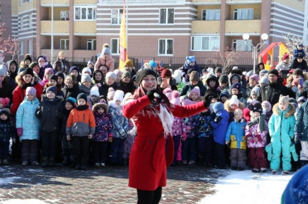 
Проводы зимы в сквере Серебряные ключи
