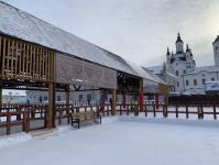 Владимир Якушев и Александр Моор оценили новый облик Базарной площади в Тобольске