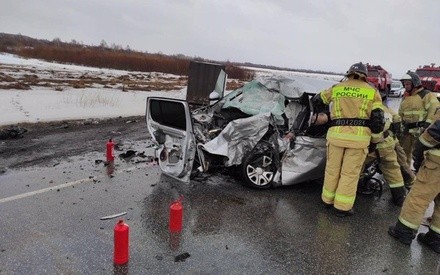 Под Ялуторовском в массовом ДТП погиб житель Тюменской области 