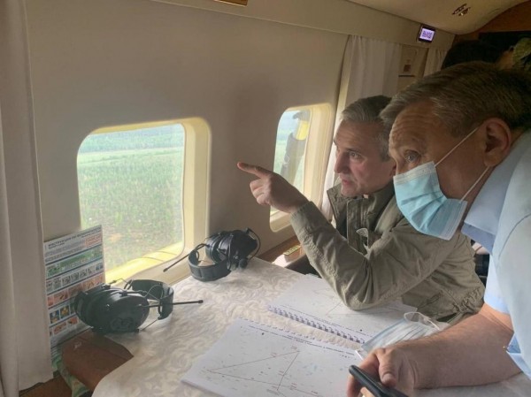 Александр Моор проведет выездное совещание по ликвидации пожаров в районах