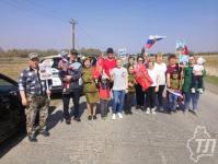 "Бессмертный автополк" Тобольского района порадовал жителей деревень 