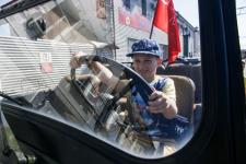 В Тюмени торжественно встретили поезд Министерства обороны РФ