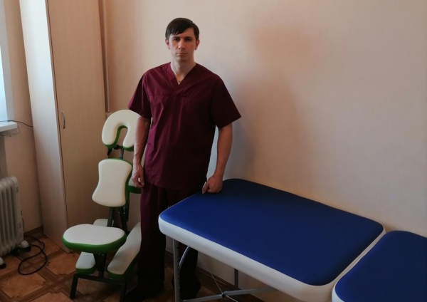 Житель Аромашево открыл массажный кабинет при поддержке центра занятости 