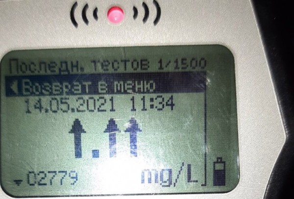 В Ишимском районе инспекторы задержали пьяного дальнобойщика