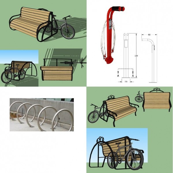 
Велоскамьи, велопарковки, велостанции нужны горожанам?
