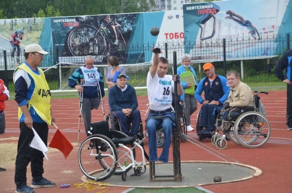 В Тобольске разыграли 200 комплектов наград областной спартакиады инвалидов