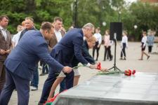 Поисковики передали родственникам бойца Александра Шадрина его медальон