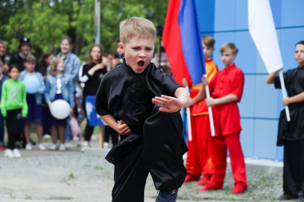 В Тюмени в спортивной школе "Водник" открыли новый зал для ушу 
